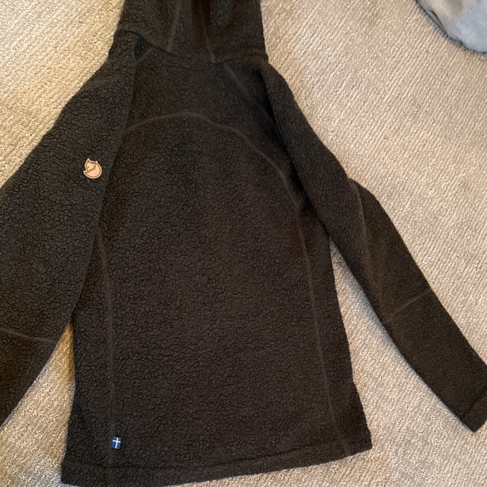 Fjallraven Green Hooded Sweater - Picture 4 of 4